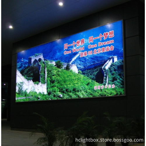 Outdoor Building Wall Mounted LED Lights Box Board